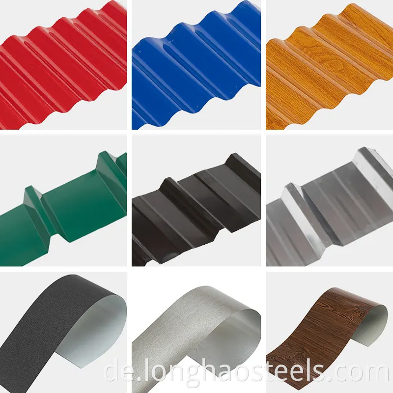 Color Coated Corrugated Plate